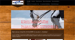 Desktop Screenshot of franckchaudiere.com