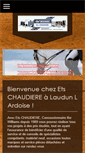 Mobile Screenshot of franckchaudiere.com